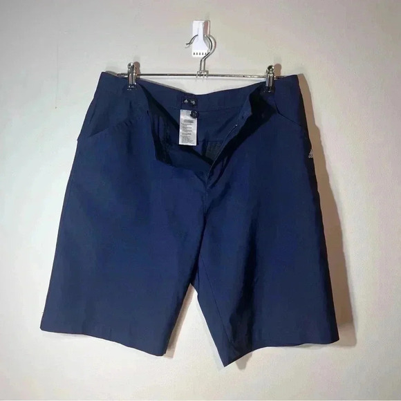 Adidas mans shorts Blue casual golf size medium - Picture 5 of 6